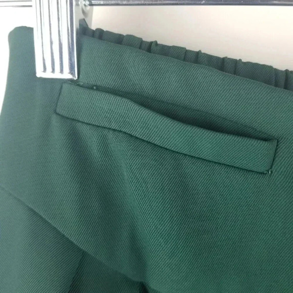 Kancy Kole Bundle Women's High-waisted Flared Skirts Beige, Navy Blue, Green 2X - Picture 4 of 16